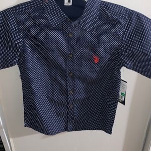 Polo boys button down shirt